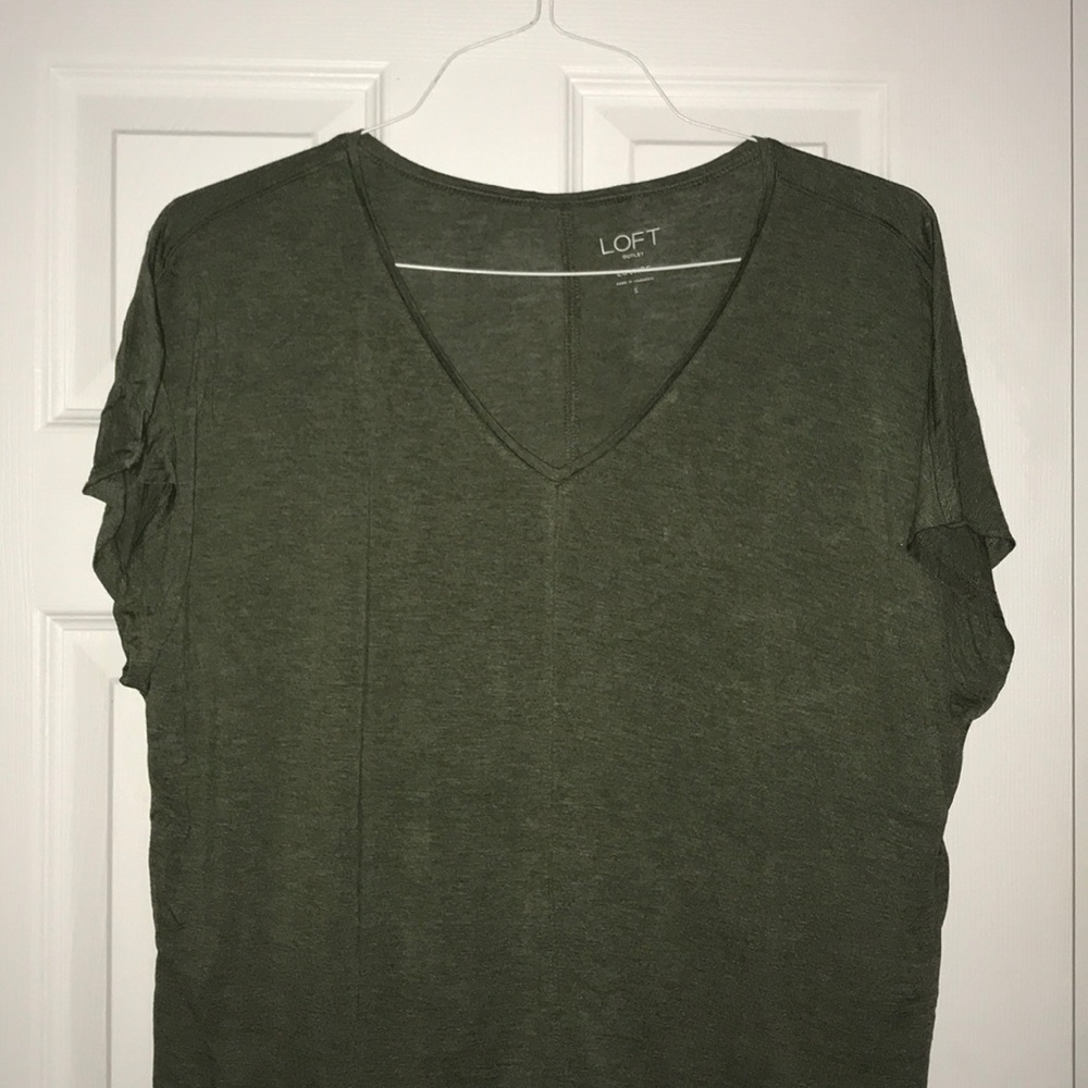 LOFT V-Neck Lounge Shirt